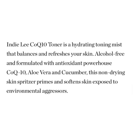 2 x INDIE LEE CoQ10 Toner - .28 oz ea. NEW - Picture 5 of 5